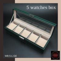ราคา MUNDUDEE กล่องใส่นาฬิกา รุ่น 5 เรือน Green Rolex (10899241)
