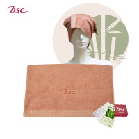 ราคา BSC Bamboo Towel ผ้าขนหนูแบมบู 100 ผ้าเช็ดผม ขนาดมาตรฐาน 34x85 cm รุ่น AST147 เช็ดผม สีน้ำตาล 34x85 cm. (10902185)