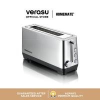 ราคา HOMEMATE เครื่องปิ้งขนมปังแผ่นยาว 1 ช่อง รุ่น HOM-231031 รุ่น HOM-231031 รุ่น HOM-231031 (10847208)