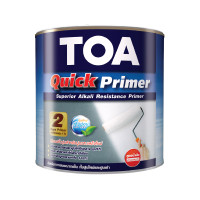 ราคา TOA Quick Primer รองพื้นปูน ถังใหญ่ สีขาว 18 ลิตร สูตรน้ำมัน ใช้ได้ทั้งปูนเก่าและปูนใหม่ ฉาบเสร็จใหม่ 18 ลิตร (10838844)