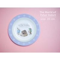 ราคา จาน Super Ultra Rare Peter Rabbit เนื้อโบนไชน่า สีฟ้าขาว M ลาย 1 (10857818)