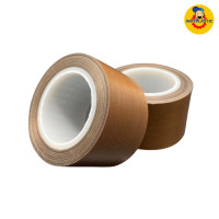 ราคา Indyplastic เทปทนความร้อน เทปล่อนเทป Ptfe tape ใช้กับเครื่องซีลถุง กว้าง 38 มิล ยาว 10 เมตร (10866349)
