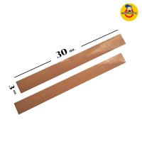 ราคา Indyplastic แผ่นรองลวดซีล แผ่นผ้าซีลทนความร้อน แผ่นรองลวดเครื่องซีลถุงพลาสติก กว้าง 3 ซม. ยาว 30 ซม. ใช้กับเครื่องซีลถุงพลาสติก (10869462)