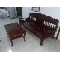 ราคา อรุณรัตน์เฟอร์นิเจอร์ โซฟาไม้พร้อมโต๊ะกลางวางของ สีเข้ม other 200 (10889467)