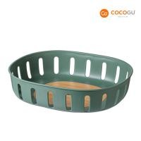 ราคา COCOGU ตะกร้าผลไม้ระบายน้ำ - คละสี Green (10890364)