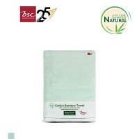 ราคา BSC Bamboo Cotton ผ้าขนหนูแบมบูคอตตอน แอนตี้แบคทีเรีย ไร้กลิ่นอับชื้น [AST142] ผ้าเช็ดผม สีเขียวGR (10859455)