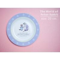 ราคา จาน Super Ultra Rare Peter Rabbit เนื้อโบนไชน่า สีฟ้าขาว M ลาย 4 (10857816)