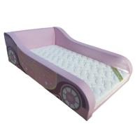 ราคา Restar s kids เตียงวางพื้นรูปรถสีชมพู 3.5 Restar ’s kids (10861649)