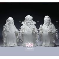 ราคา ฮก ลก ซิ่ว เทพเจ้าฮกลกซิ่ว งานกระเบื้องฮกเกี้ยน เนื้อสีขาว ขนาด 14 นิ้ว 14 นิ้ว (10846991)