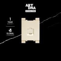 ราคา ART DNA THAILAND เต้ารับคอมพิวเตอร์ (LAN) CAT6 ไซส์ M รุ่น A Type ART DNA รุ่น A Type เต้ารับคอมพิวเตอร์ (LAN) CAT6 ไซส์ M ทอง (10906384)
