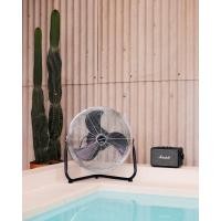ราคา Bungalow พัดลมเหล็ก Floor Fan 18 3 Speed (Chrome/Black) Silver (10888333)
