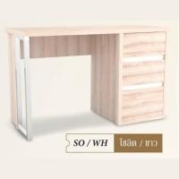 ราคา Furniture delivery โต๊ะทำงาน โต๊ะคอมพิวเตอร์ รุ่น TB-126 โซลิค/ขาว (10905489)