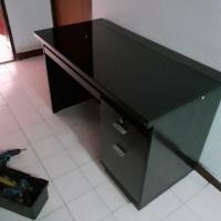 ราคา Furniture delivery โต๊ะทำงาน โต๊ะคอมพิวเตอร์ รุ่น TB-121 โอ็คดำ (10905521)