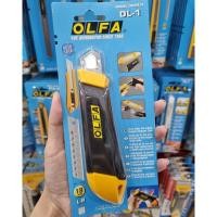 ราคา OLFA มีดคัตเตอร์ DL-1 มีกล่องหักใบมีดในตัว และช่องจัดเก็บใบมีดที่ใช้แล้ว ขนาด 18 มม. (10919230)