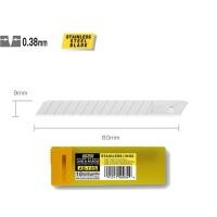 ราคา OLFA ใบมีดคัตเตอร์ AB-10S ใบมีดสแตนเลส หักใบมีดได้ 13 ส่วน ขนาด 9 มม. (10919285)