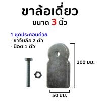 ราคา HOT HAND TOOLS ชุดขาล้อประตู ขาล้อเดี่ยว ขนาด 3 นิ้ว. (10919499)