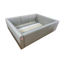 ราคา Restar s kids คอกกั้น รุ่น Original (Classic) เทาอ่อน ขนาด 5 ฟุต (มีประตู) เลือกสีได้ (10918513)