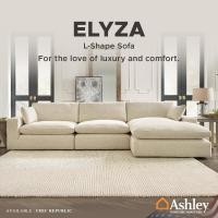 ราคา Ashley โซฟาทรง L รุ่น ELYZA/L,L-Shape Sofa 364 Beige fabric (10902570)