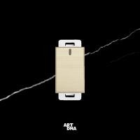 ราคา ART DNA THAILAND ART DNA สวิตซ์ไฟ LED 1 ทาง รุ่น A Type ไซส์ S Switch LED 1Way Size S สีทอง (10900446)