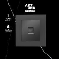 ราคา ART DNA THAILAND ART DNA รุ่น D3 Single Computer (LAN) Socket BLACK ART DNA รุ่น D3 Single Computer (LAN) Socket design switch สวิตซ์ไฟโมเดิร์น สวิตซ์ (10922841)