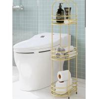 ราคา All about furnitures & accessorie ชั้นวางของในห้องน้ำ ทอง 30x20x90cm. มินิมอล (10923558)