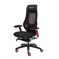 ราคา modernform เก้าอี้เกมส์ รุ่น ROC Ergonomic Gaming Chair โครงแดง/สีเงิน (10902388)