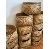 ราคา CK DECOR กระบุงไม้ไผ่สาน 6 นิ้ว (10899426)