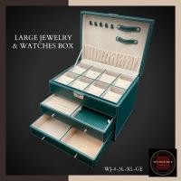 ราคา MUNDUDEE กล่องใส่เครื่องประดับ รุ่น 3 ชั้น Green Rolex (10899438)