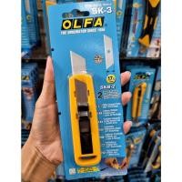 ราคา OLFA มีดคัตเตอร์เซฟตี้ SK-3 สำหรับเปิดกล่องลัง หรือบรรจุภัณฑ์ต่างๆ ขนาด 17.5 มม. (10919180)
