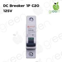 ราคา AppleGreen เบรกเกอร์ DC Circuit Breaker MCB 1 Pole 125V 20A (10919184)