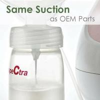 ราคา babystation วาล์วปากเป็ด ปากเป็ดซิลิโคน สำหรับกรวยปั๊มนม Spectra maymom Pumpiness กึ่งใส * 2 ชิ้น (10931024)