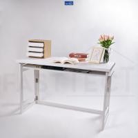 ราคา FASTTECT โต๊ะทำงานประกอบมือเปล่า โต๊ะ2 ขาว (10910821)