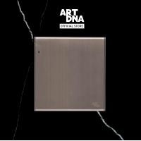 ราคา ART DNA THAILAND Switch LED V23 Series 1 Gang ART DNA V23 Series Switch LED 1Gang 1Way สี Brush Brown design switch สวิตซ์ไฟโมเดิร์น สวิตซ์ไฟสวยๆ (10924189)
