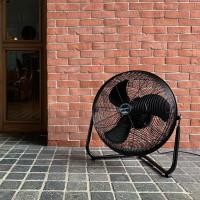 ราคา Bungalow พัดลมเหล็ก Floor Fan 18 3 Speed (Matte Black) สีดำด้าน (10888336)