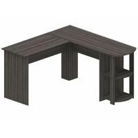 ราคา New Product โต๊ะทำงานตัว L เข้ามุม TB-135 ไลท์เวงเก้ 130×135×71.5cm. (10905501)