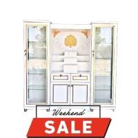 ราคา ตู้โชว์ หิ้งพระ ชั้นหิ้งบูชา ขาว (10905553)