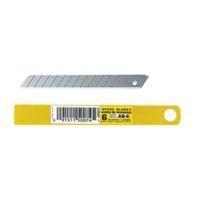 ราคา OLFA ใบมีดคัตเตอร์ AB-6 หักใบมีดใช้งานได้ 13 ส่วน ขนาด 9 มม. บรรจุ 6 ใบ (10919504)
