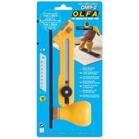ราคา OLFA มีดคัตเตอร์วงเวียนตัดวงกลม CMP-2 สำหรับงานหนัก ขนาด 18 มม. (10919565)