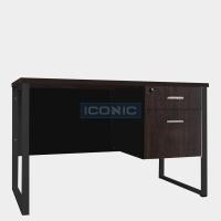 ราคา ICONIC โต๊ะทำงานแบบล็อครหัส ขนาด 1.2 เมตร รุ่น CD-120A โอ๊ค/ดำ ก120xล60xส75 ซม. (10920785)