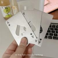 ราคา PPhome ที่เปิดขวด ไพ่เปิดขวด ที่เปิดขวดเบียร์ ที่เปิดขวดโซดา อุปกรณ์พกพา ใช้งานง่าย ดีไซน์ไพ่ ไอเทมที่ต้องมีติดบ้าน สีเงิน (10907941)