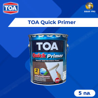 ราคา TOA Quick Primer ทีโอเอ ควิก ไพรเมอร์ สีรองพื้นปูนชนิดพิเศษ #1000 สี 5 ก.ล. (10894430)