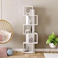 ราคา All about furnitures & accessories ชั้นวางของ ตู้โชว์ ชั้นวางหนังสือ ABF014 ขาว 125*25*25 cm. (10878593)