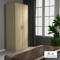 ราคา Inhome Furniture ตู้เสื้อผ้า 80 ซม. ( 2 บาน soft close) รุ่น WD-8035 TW (10913348)
