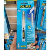 ราคา OLFA มีดคัตเตอร์ SAC-1 ที่หักใบมีดในตัว สำหรับงานศิลปะ งานฝีมือ ขนาด 9 มม. (10919388)