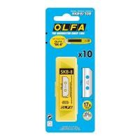 ราคา OLFA ใบมีดคัตเตอร์ SKB-8/10B สำหรับมีดคัตเตอร์เซฟตี้ SK-8 ขนาด 17.8 (10919443)