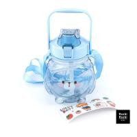ราคา Home Wako Moshi Moshi กระบอกน้ำพร้อมสายสะพาย รุ่นเล็ก มีหูหิ้ว ฟ้า (10899651)