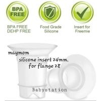 ราคา babystation กรวยปั๊มนม Maymom คอกว้าง ใช้กับ spectra, มาลิช, ยูฮา ,อื่นๆ ตัวสอด 21 ใส่กรวย 28 (10931576)