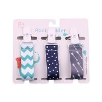 ราคา babystation สายหนีบจุกหลอก สายคล้องจุกหลอก คลิปติดกับเสื้อผ้าเด็กหรือรถเข็นเด็ก น้ำเงิน+เทา ×3 (10931974)