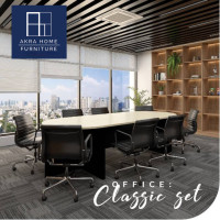 ราคา อัคราเจริญ เฟอร์นิเจอร์ โต๊ะทำงาน วางต่อกันเป็นโต๊ะประชุมตัวใหญ่ได้ โต๊ะทำงานโล่ง 180*60 ซม. (10928826)