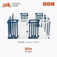 ราคา HostTail คอกกั้นรุ่น [ Slim ] สูง 65 CM. สำหรับสัตว์เลี้ยงพันธุ์เล็ก คอกสุนัข คอกหมา น้ำเงิน ขาว L (10928158)